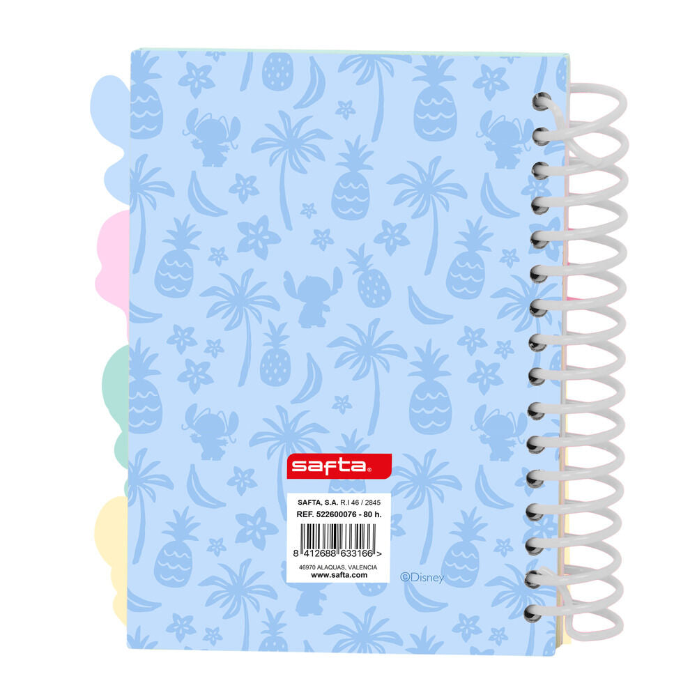 Disney Stitch A6 notebook