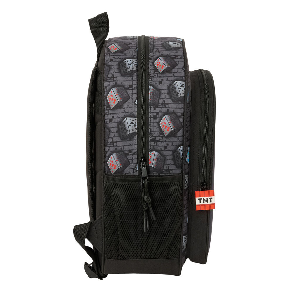 Minecraft Graffiti adaptable backpack 38cm