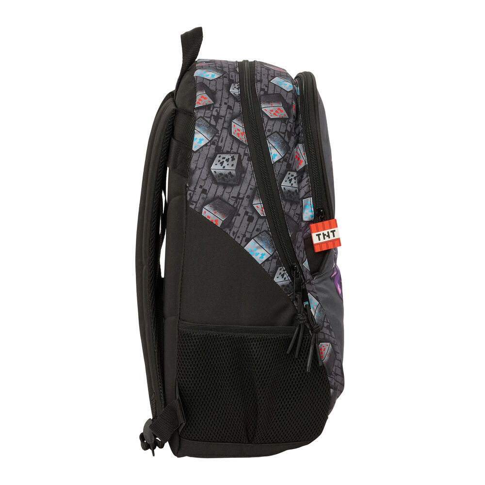 Minecraft Graffiti adaptable backpack 44cm