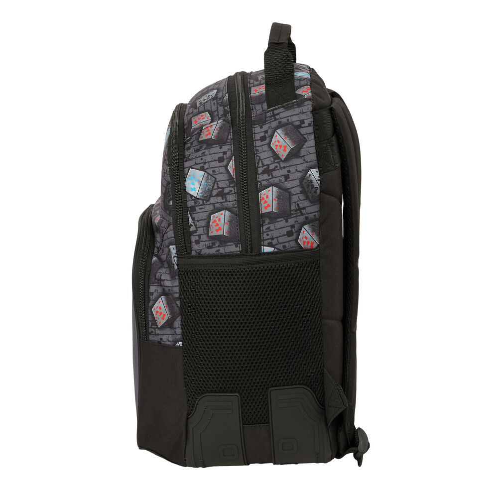 Minecraft Graffiti adaptable backpack 42cm