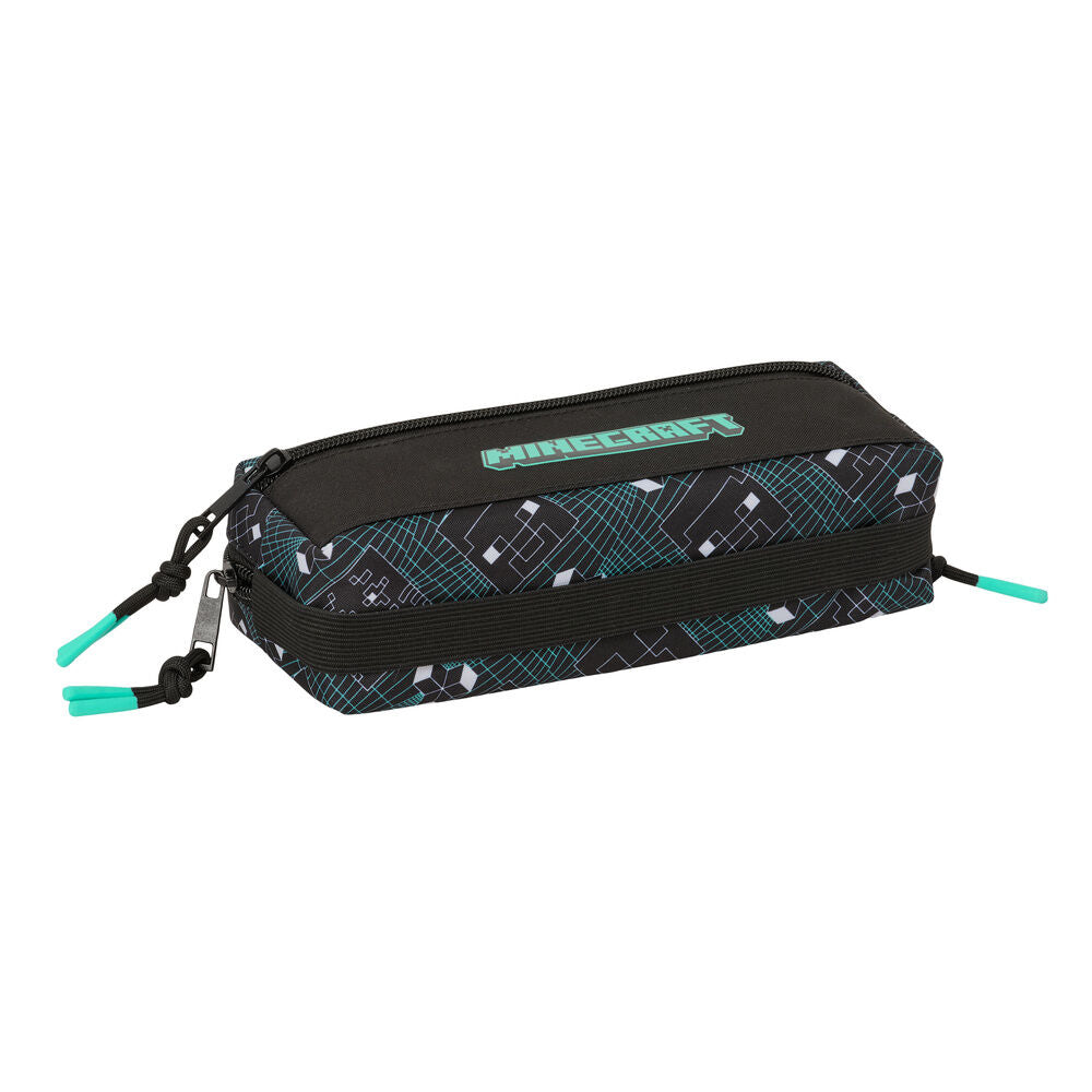 Minecraft Screen triple pencil case