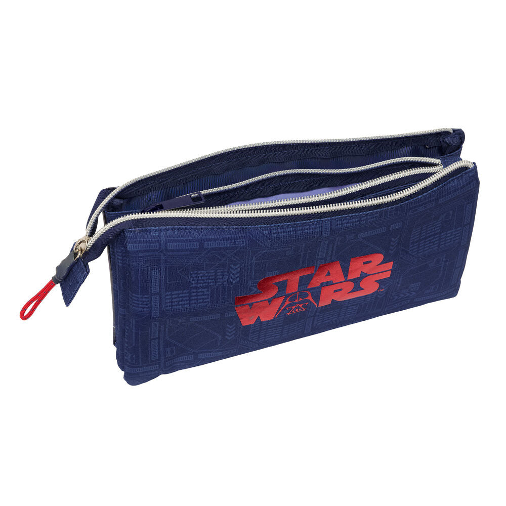 Star Wars Darth Vader triple pencil case