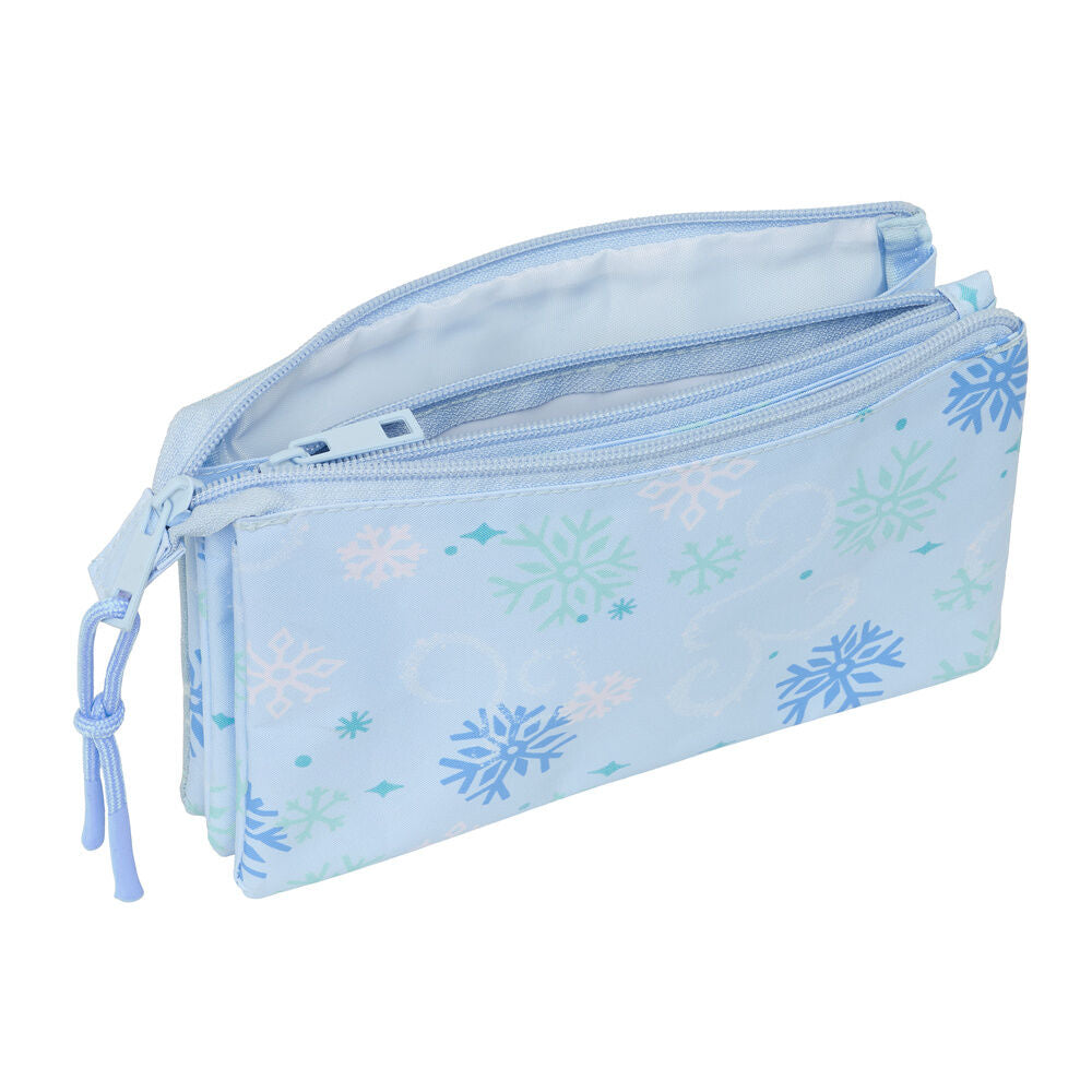 Disney Frozen triple pencil case