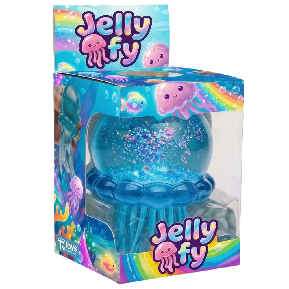 Jellyfy Assorted Squishy Anti-Stress Jellyfish 8cm