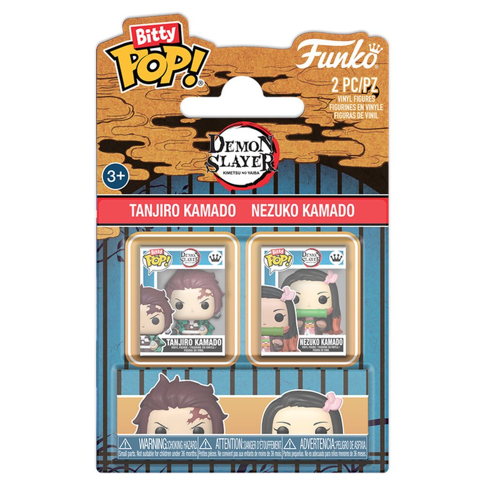 Bitty POP! pack 2 Demon Slayer Tanjiro & Nezuko