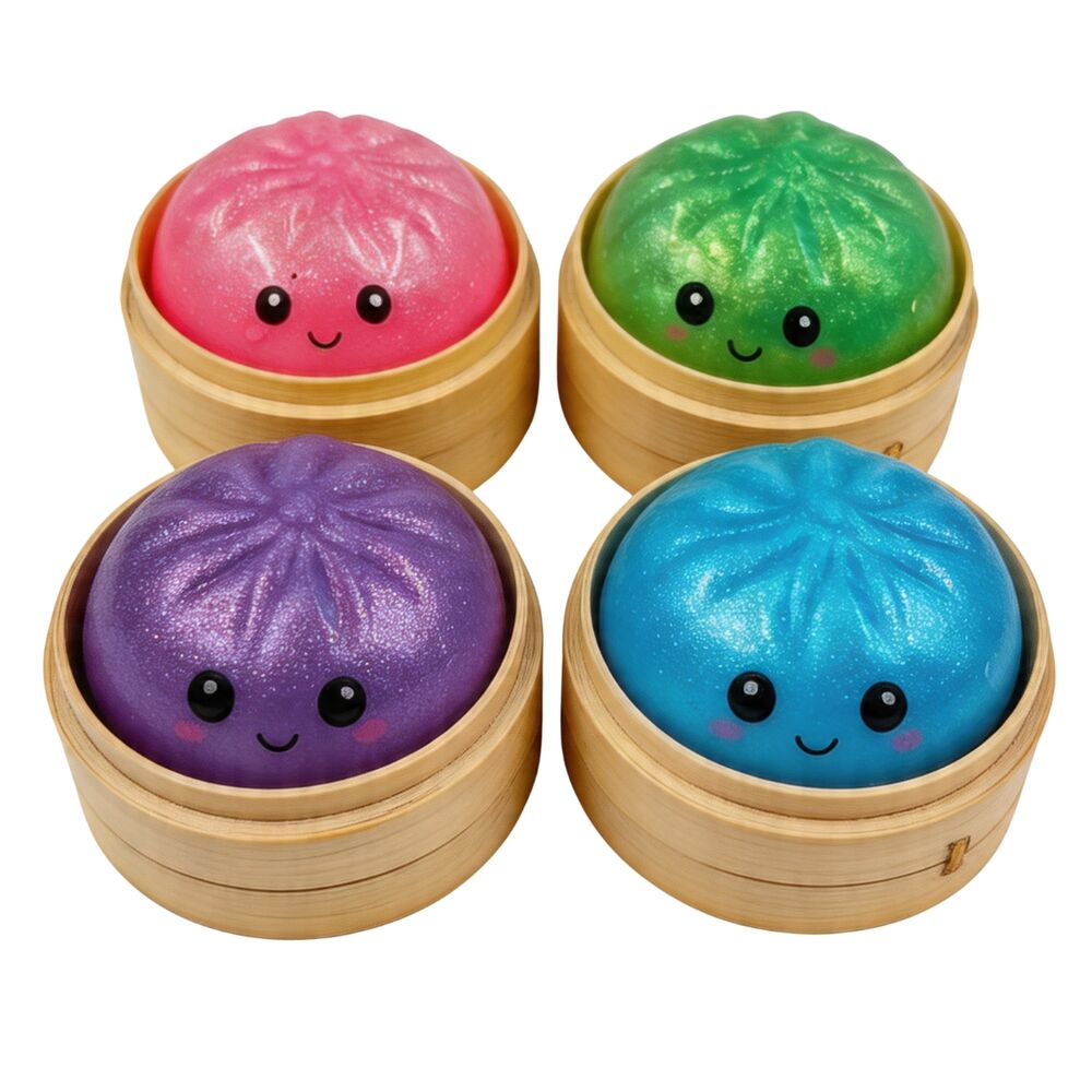 Dumpling Squishy Sugar assorted surprise stress-relief toy 10cm