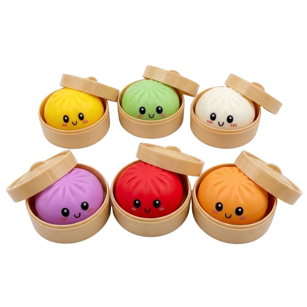 Dumpling Squishy Common assorted surprise stress-relief toy 10cm