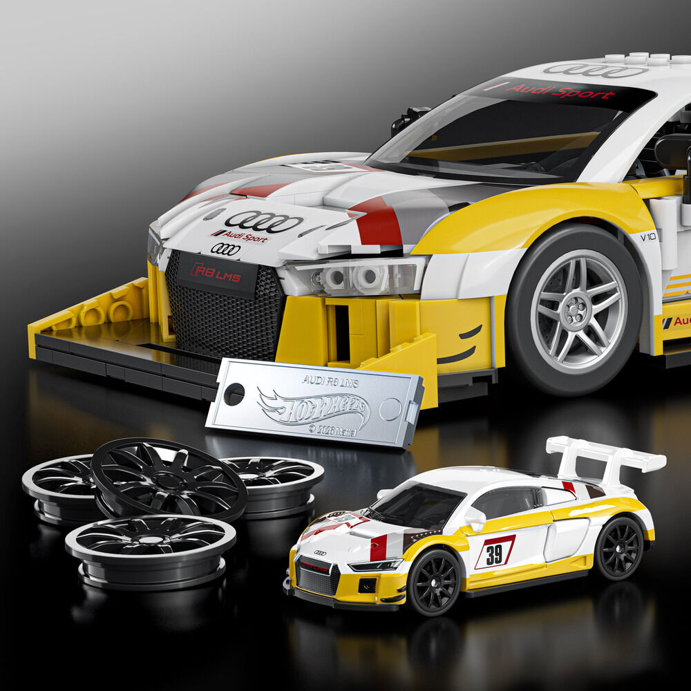Hot Wheels Audi R8 LMS Elite construction set