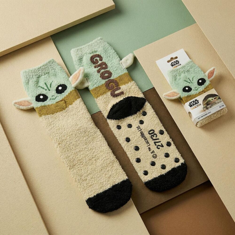 Star Wars The Mandalorian Baby Yoda anti-slip socks