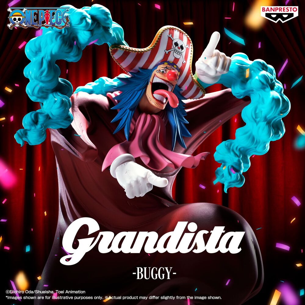 One Piece Grandista Buggy figure 25cm