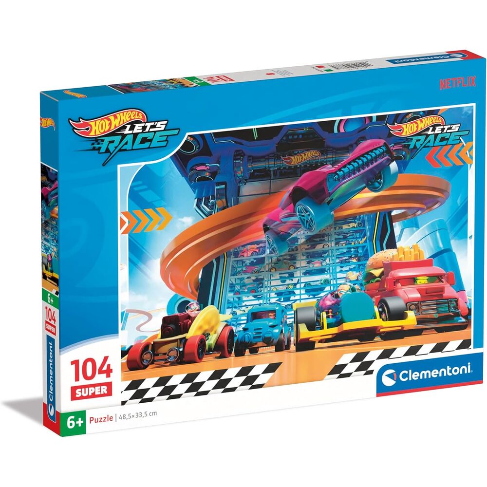 Hot Wheels puzzle 104pcs