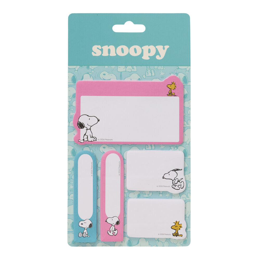 Snoopy post-its blister