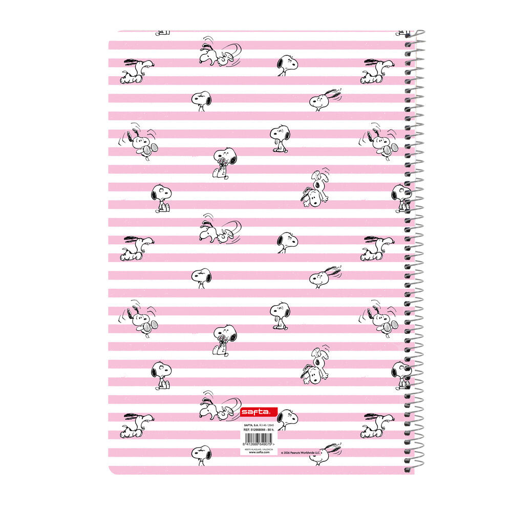 Snoopy A4 notebook