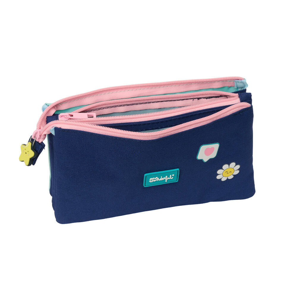 Mr. Wonderful Star triple pencil case