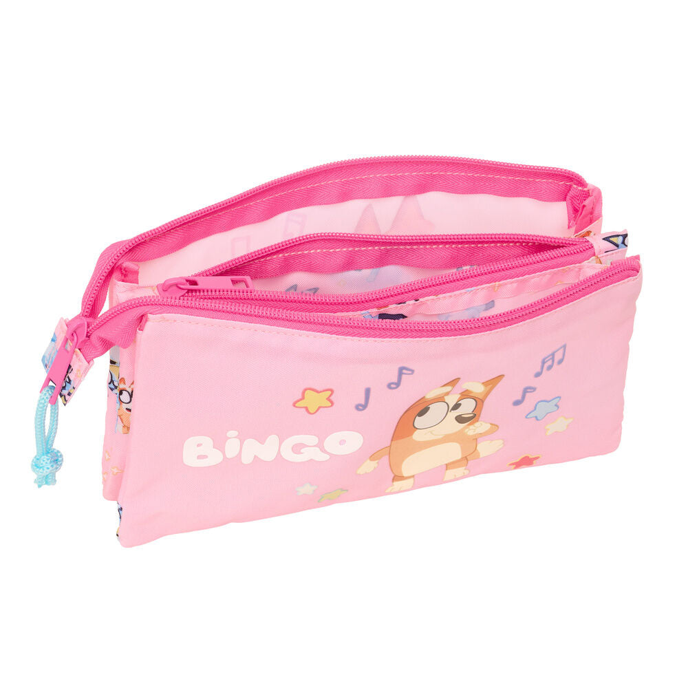 Bluey Dance triple pencil case