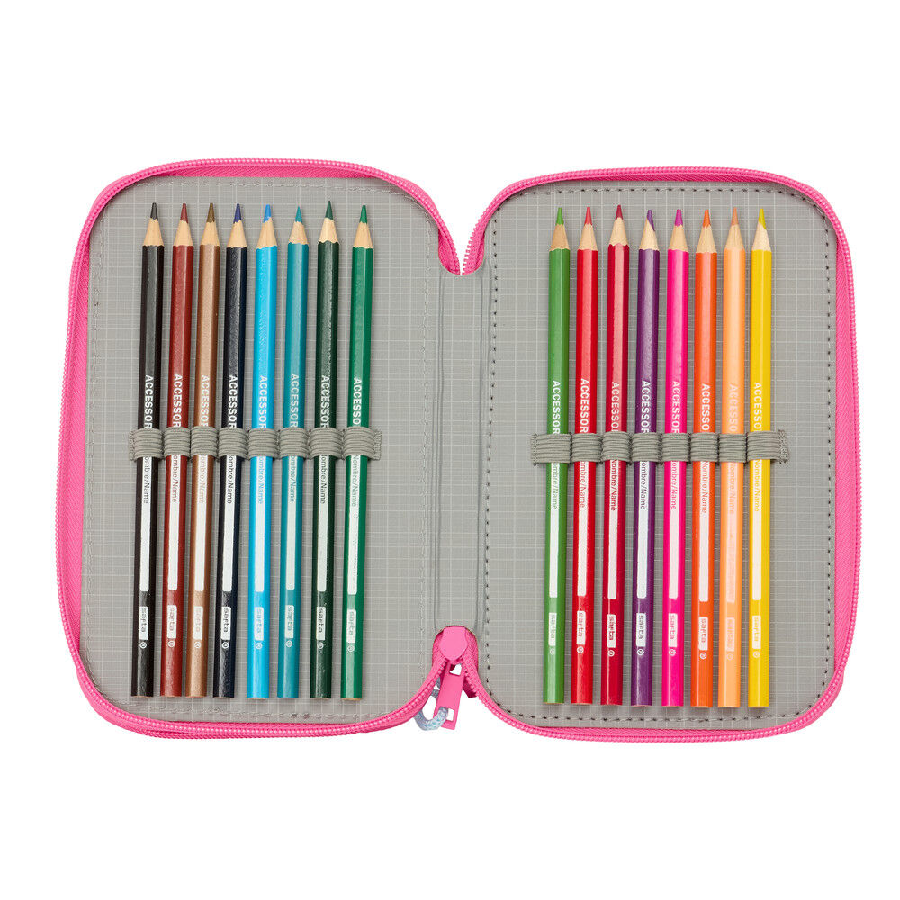Bluey Dance triple pencil case 37pcs
