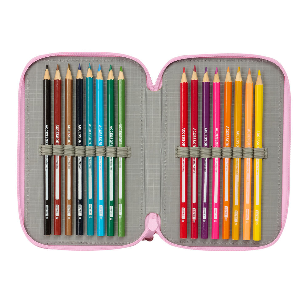 Snoopy triple pencil case 37pcs
