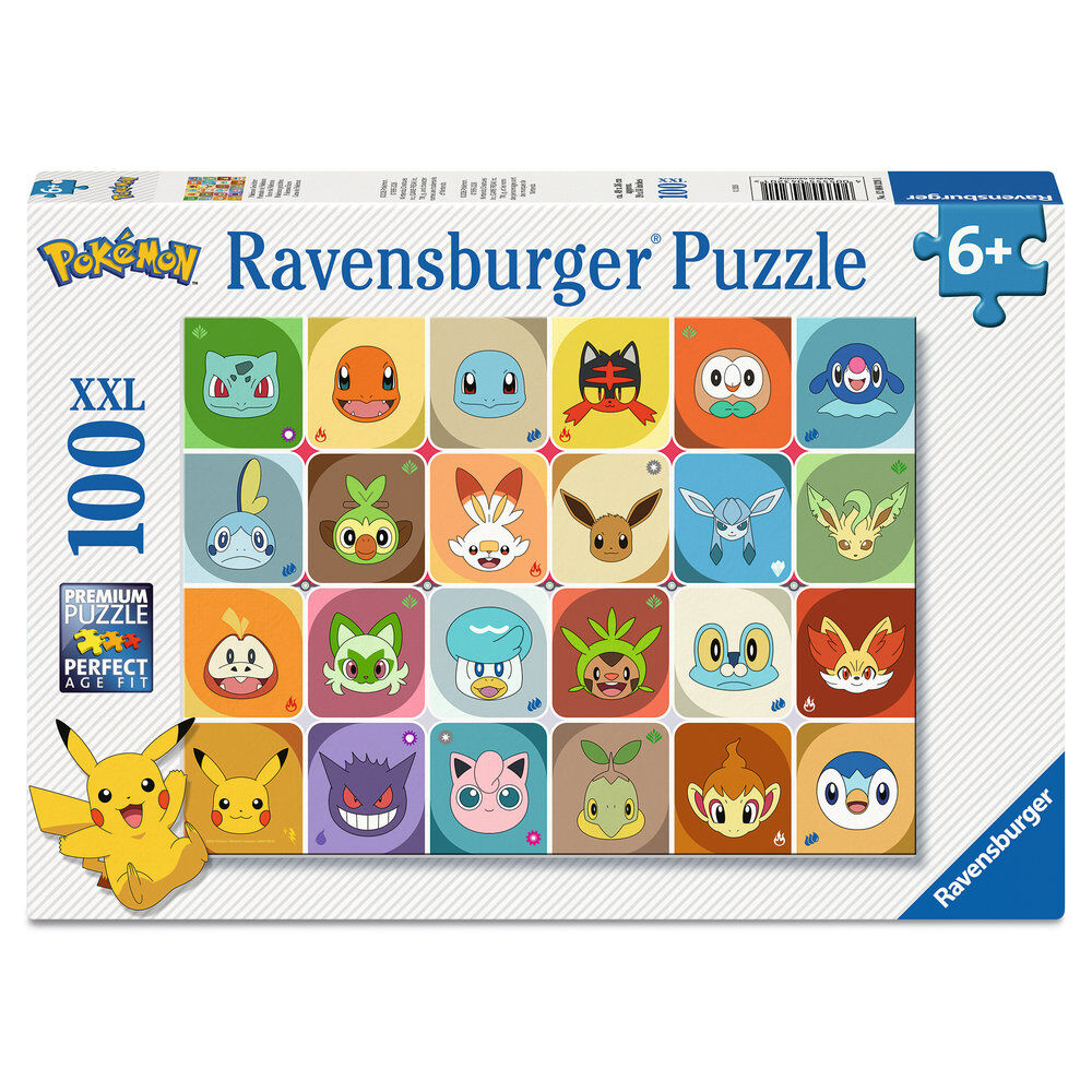 Pokemon puzzle XXL 100pcs