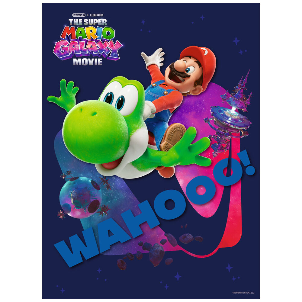 Super Mario Bros - Super Mario Galaxy Movie puzzle XXL 150pcs