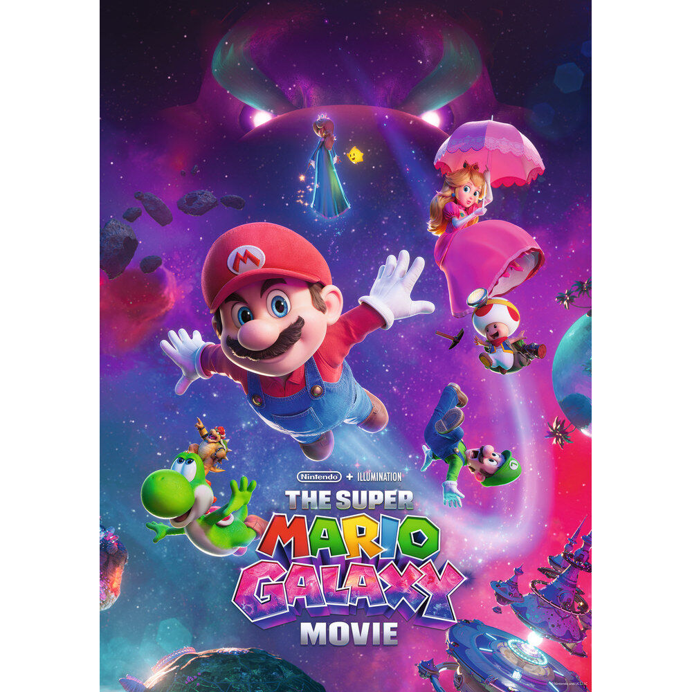 Super Mario Bros - Super Mario Galaxy Movie puzzle 1000pcs