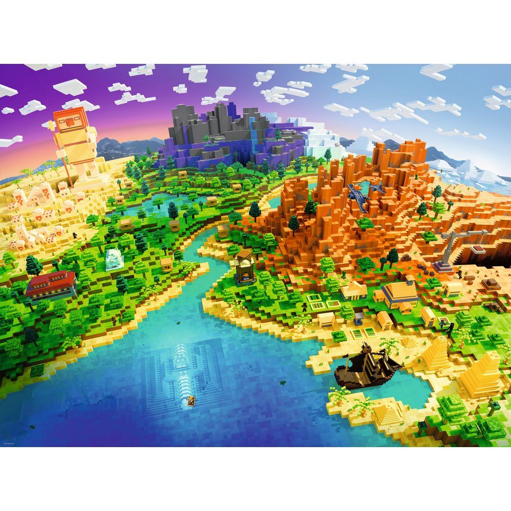 Minecraft puzzle 1500pcs