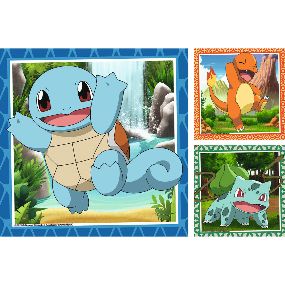 Pokemon puzzle 3x49pcs