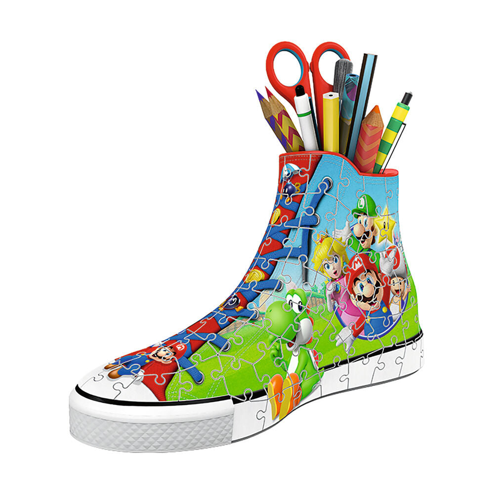 Super Mario puzzle 3D sneaker 108pcs