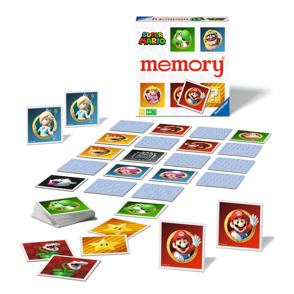 Super Mario memory game