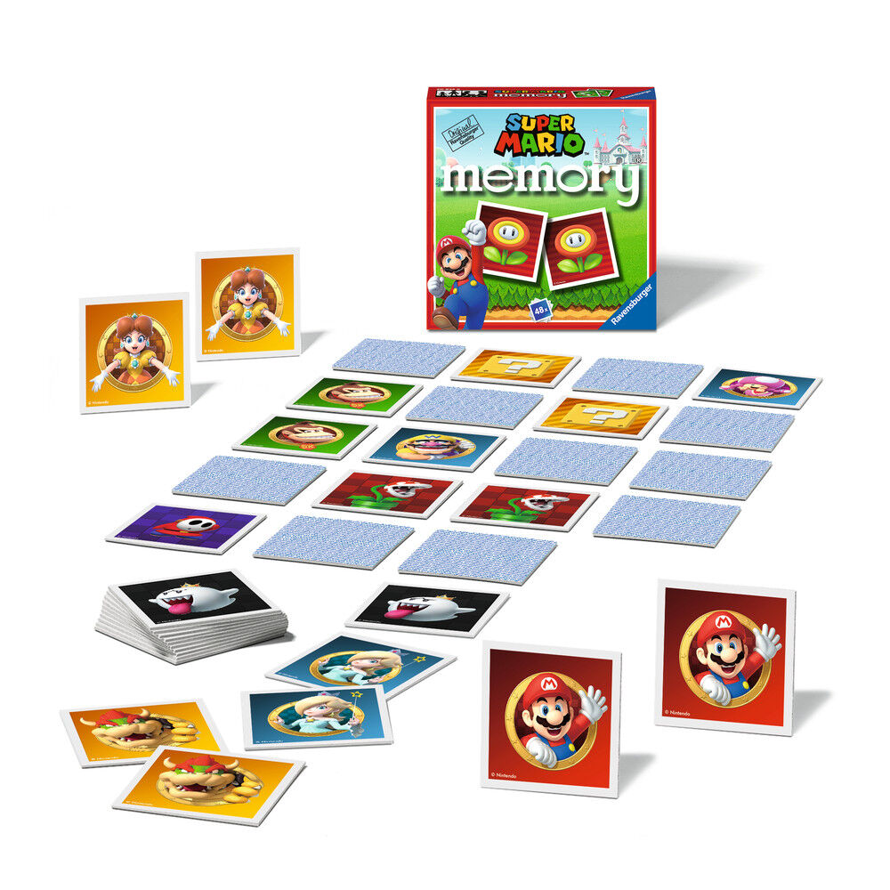 Super Mario pocket memory game