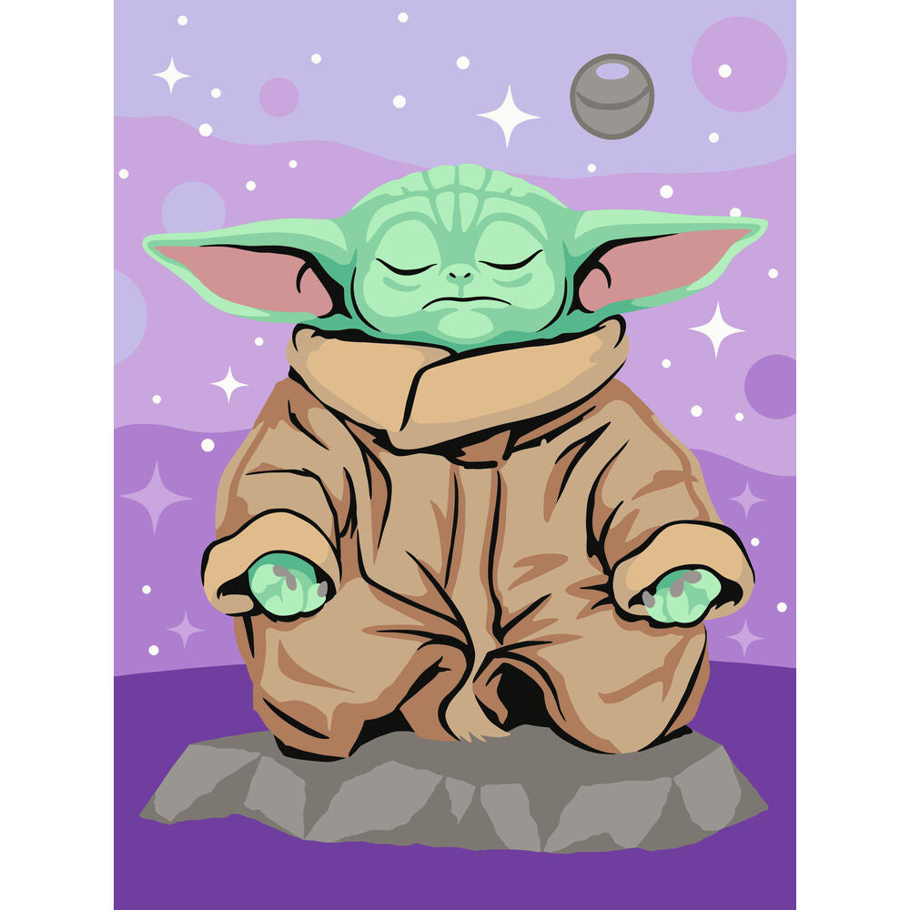 Star Wars Grogu CreArt painting kit