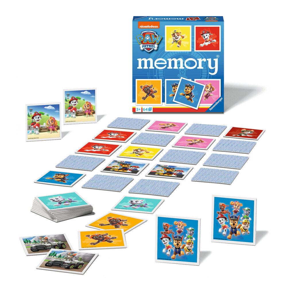 Paw Patrol memory game
