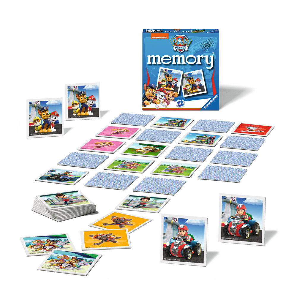 Paw Patrol pocket memory game