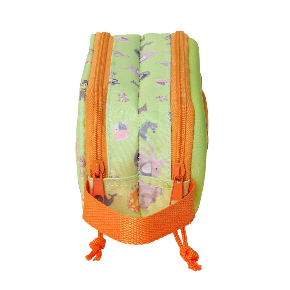 Tiger 3D double pencil case