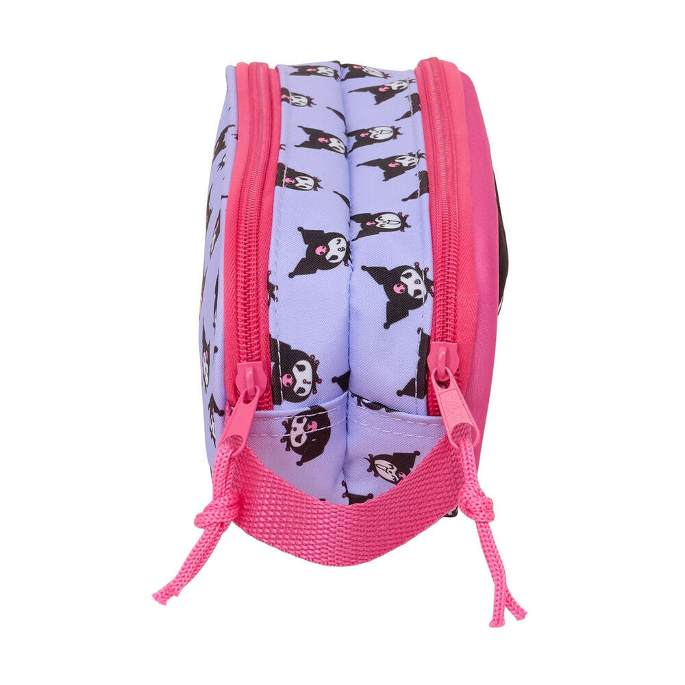 Hello Kitty Kuromi 3D double pencil case