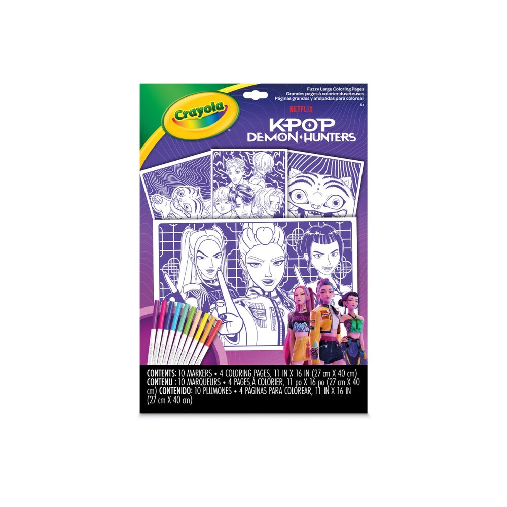 Kpop Demon Hunter maxi velvet posters with 10 markers