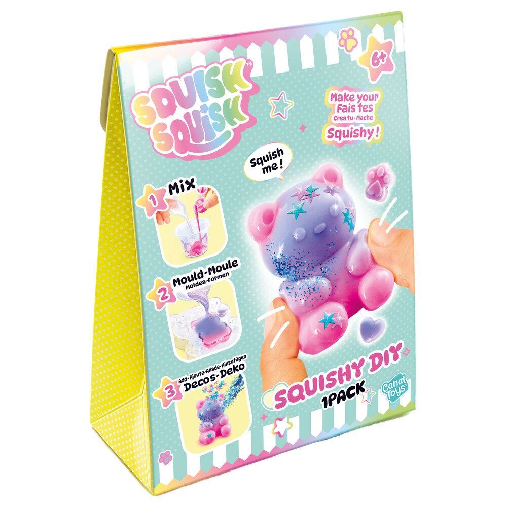 Squish assorted personalised squishy figure