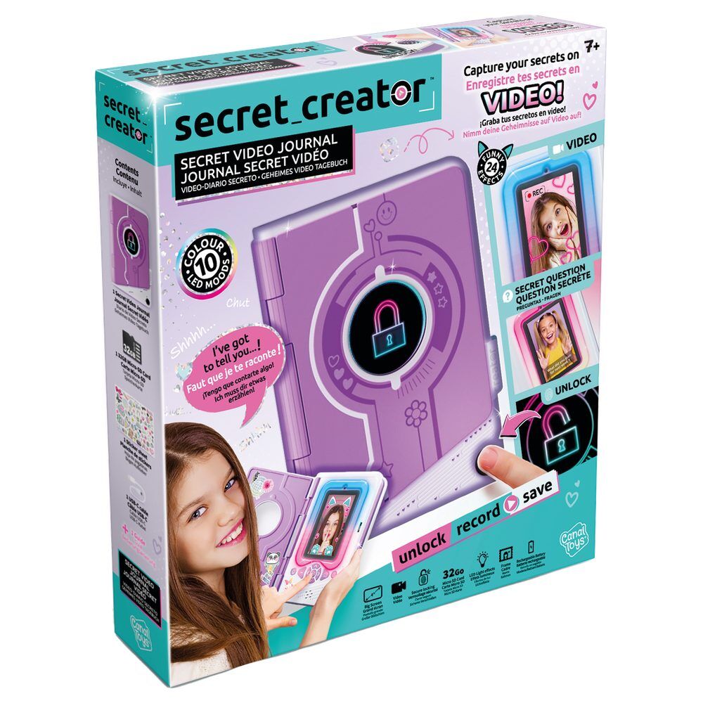 Photo Creator Secret video journal fingerprint