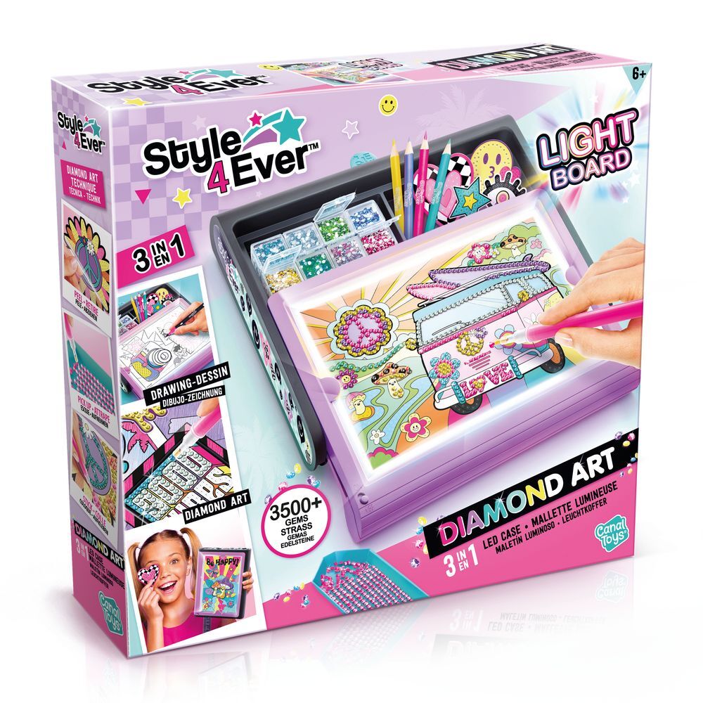 Style 4Ever diamond handicraft case light board