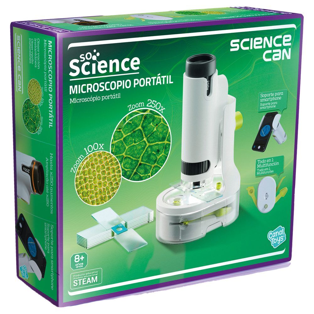Science high precision portable microscope