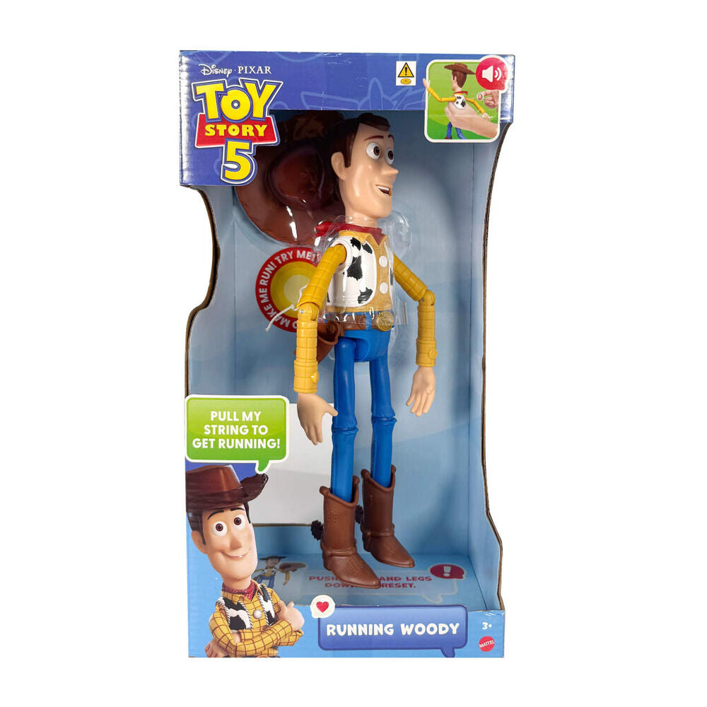 Spanish Disney Pixar Toy Story 5 Woody Deluxe figure 30cm