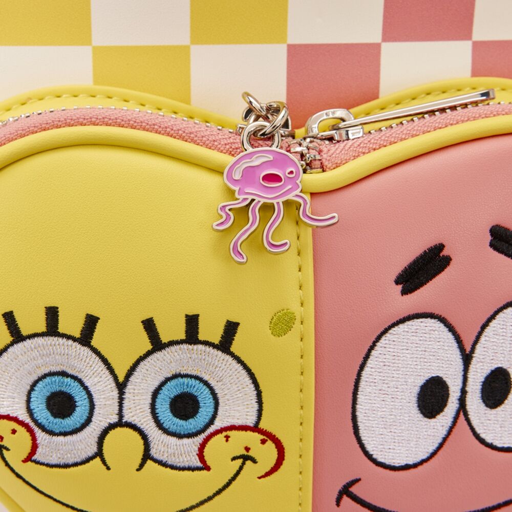 Loungefly SpongeBob SquarePants & Patrick Star Checkered backpack 26cm