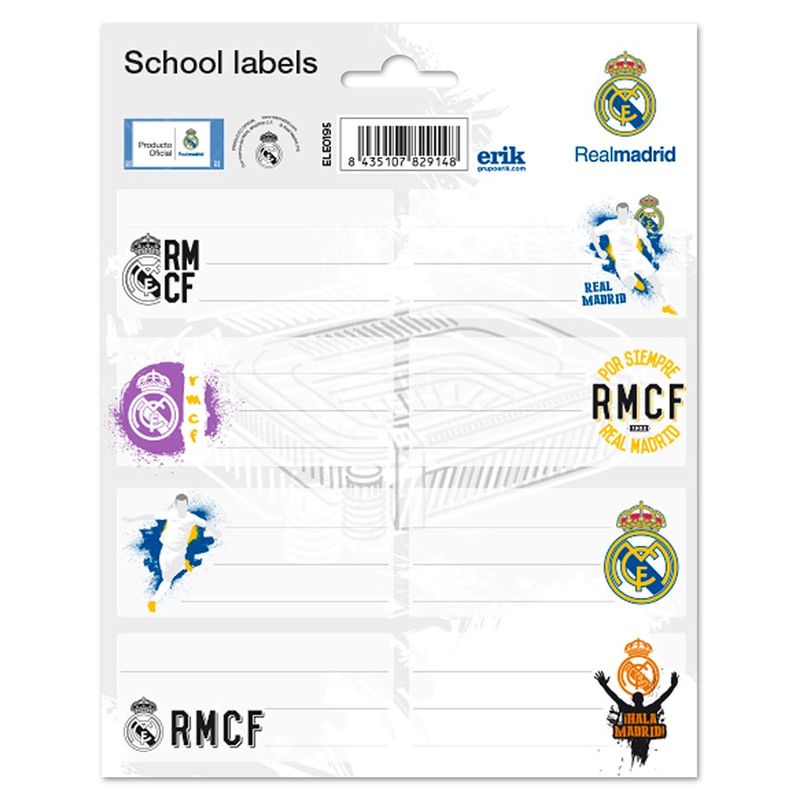 Real Madrid Adesivi da Collezione - Nerdscape
