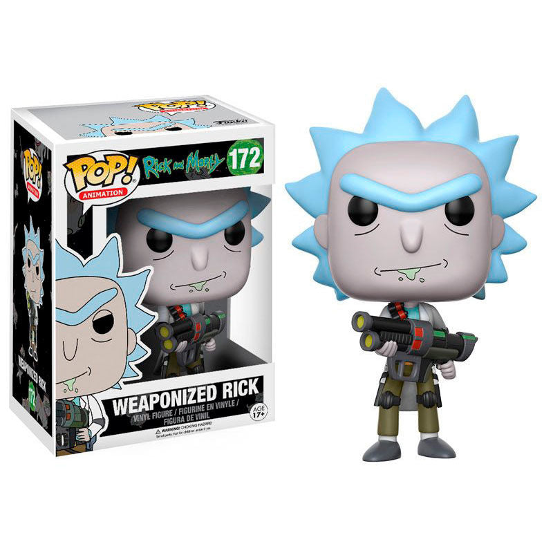 Funko Pop! Rick and Morty Weaponized Rick - Figura da Collezione Vinyl