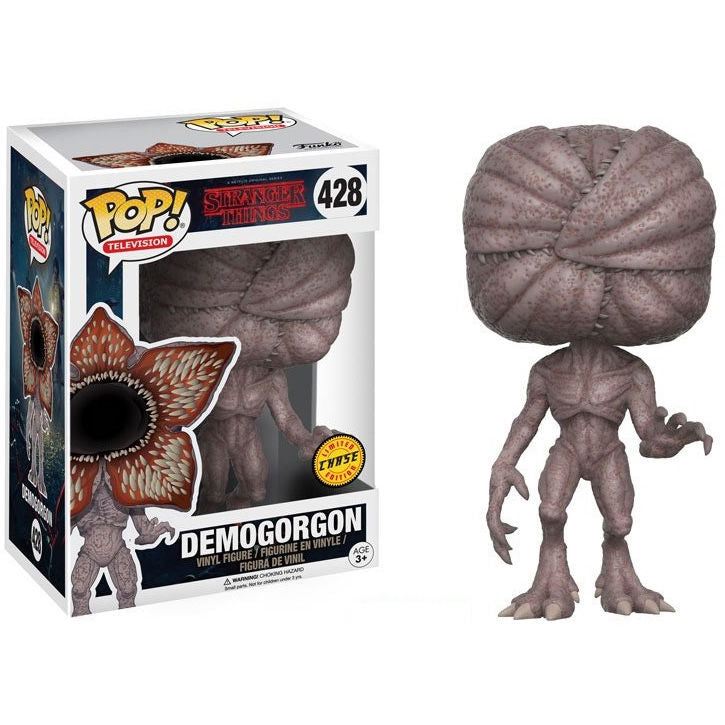 Funko Pop! Stranger Things Demogorgon Closed Mouth Chase - Figura da Collezione Vinyl Nerdscape