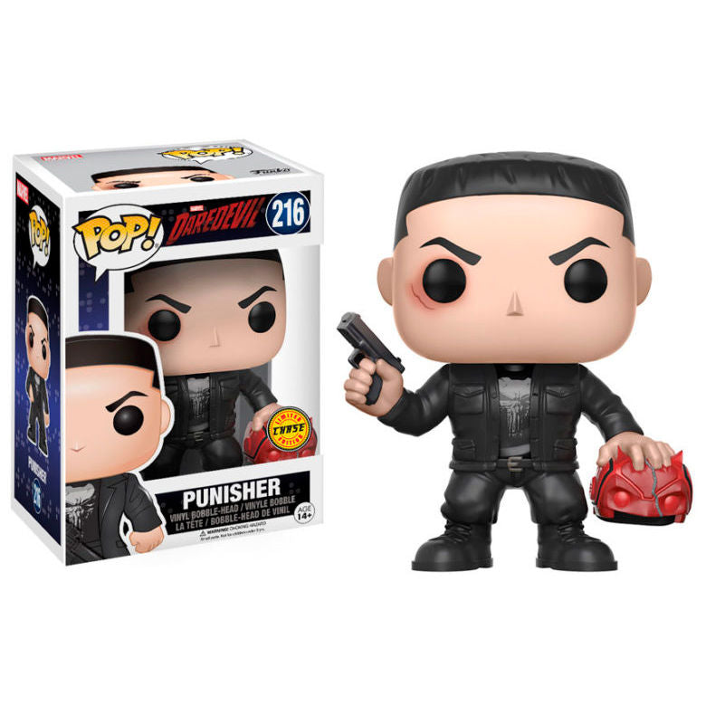Funko Pop! Marvel Daredevil Punisher Chase - Figura da Collezione Vinyl