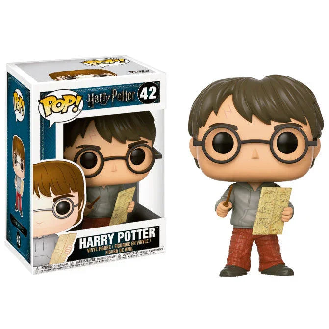 POP figure Harry Potter Harry with Marauders Map Nerdscape