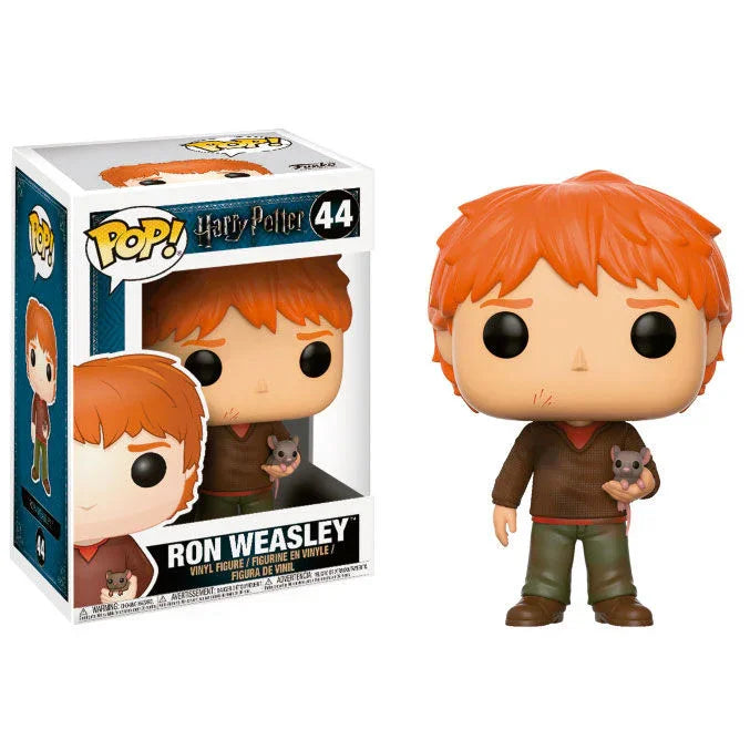 POP figure Harry Potter Ron Weasley with Scabbers Nerdscape