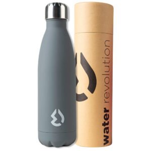 Water Revolution Grey water bottle 500ml