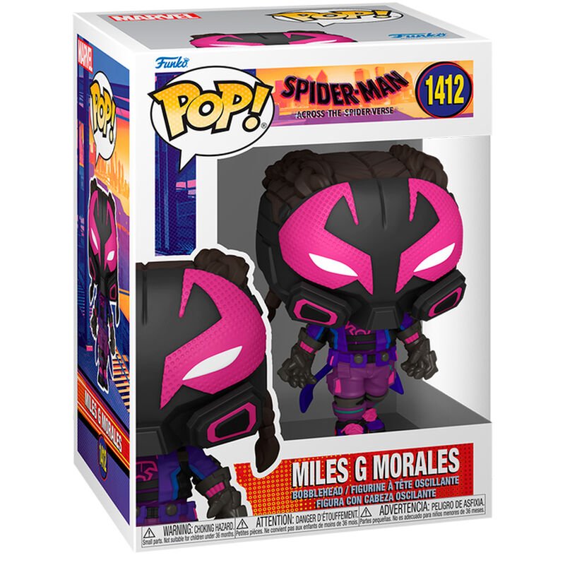 POP figure Marvel Spiderman Across the Spider-Verse Miles G Morales