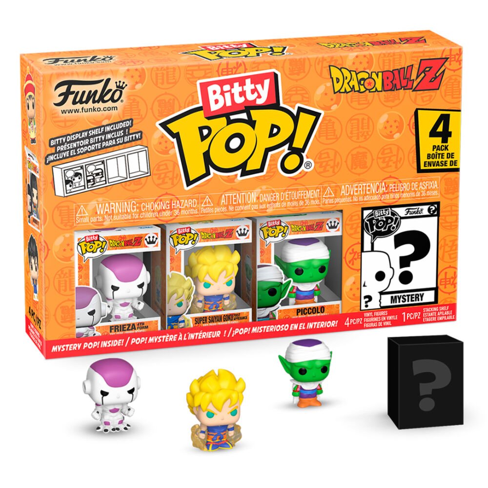Blister 4 figures Bitty POP Dragon Ball Z Kid Buu